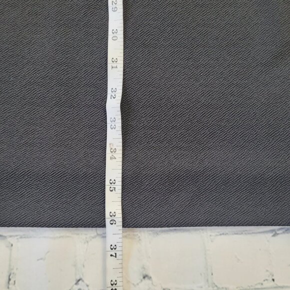 Tahari Woman’s Black Side Lace Up Faux Wrap Dress size 2 - Picture 2 of 13